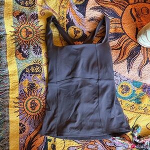 Twist/Open Back Workout Top